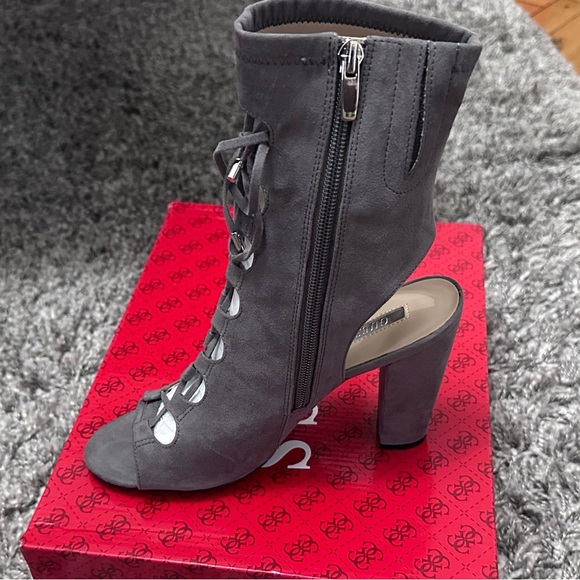 Guess - Laila 2 Suede Booties - Picture 2 of 4